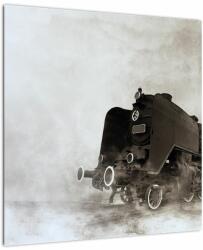 Mivali Tablou - Tren în ceață, dintr-o bucată 50x50 cm (V021961V5050)
