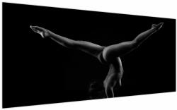 Mivali Tablou - Gimnasta nud în întuneric, dintr-o bucată 200x100 cm (V023080V200100)