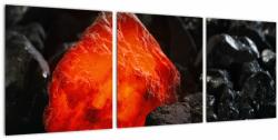 Mivali Tablou - Mineral strălucitor, din trei bucăți 90x30 cm (V022354V9030)