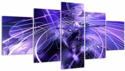 Mivali Tablou abstracție tehnică, din cinci bucăți 150x80 cm (V021901V150805PCS)