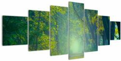 Mivali Tablou cu drum dea lungul cu copaci, din șapte bucăți 210x100 cm (V020165V210100)