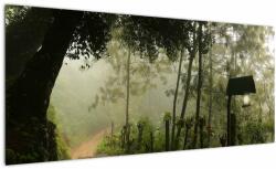 Mivali Tablou cu ceața de dimineața, dintr-o bucată 100x40 cm (V021373V10040)