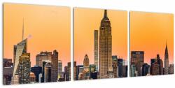 Mivali Tablou cu New York, din trei bucăți 90x30 cm (V020909V9030)