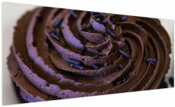 Mivali Tablou - Cupcake din ciocolată, dintr-o bucată 250x125 cm (V021520V250125)