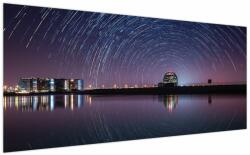 Mivali Tablou cu cerul nocturn și stele, dintr-o bucată 200x100 cm (V021018V200100)