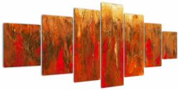 Mivali Tablou cu abstracție pictată, din șapte bucăți 210x100 cm (V022223V210100)