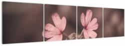 Mivali Tablou cu floare roz, din patru bucăți 160x40 cm (V020375V16040)