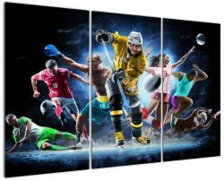 Mivali Tablou - Sport, din trei bucăți 120x80 cm (V022991V120803PCS)