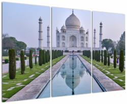 Mivali Tablou - Taj Mahal în răsăsrit de soare, din trei bucăți 120x80 cm (V021720V120803PCS)