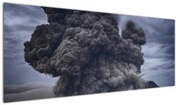 Mivali Tablou - Erupție vulcanică, dintr-o bucată 145x58 cm (V021319V14558)