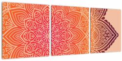 Mivali Tablou - Mandala artă, din trei bucăți 90x30 cm (V022781V9030)