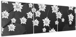 Mivali Tablou - Flori pe ramuri, din trei bucăți 150x50 cm (V022923V15050)