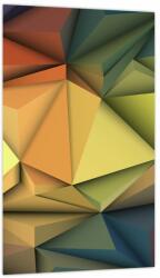 Mivali Tablou - Abstracție 3D poligonală, dintr-o bucată 20x30 cm (V023642V2030)