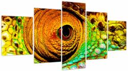 Mivali Tablou - Cameleon, din cinci bucăți 150x80 cm (V023753V150805PCS)