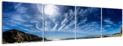 Mivali Tablou cu cerul și nori, din patru bucăți 160x40 cm (V021176V16040)