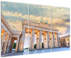 Mivali Tablou - Poarta Brandenburg, Berlin, Germania, din trei bucăți 120x80 cm (V023107V120803PCS)