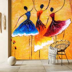 Mivali Fototapet - Pictură în ulei, balerină, vlies, 294x204 cm (T100329TQ6)