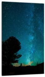 Mivali Tablou cu cerul nocturn și stele, dintr-o bucată 20x30 cm (V021100V2030)