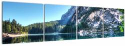 Mivali Tablou - Lac montan, din patru bucăți 160x40 cm (V022654V16040)