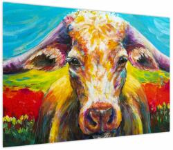 Mivali Tablou - Vacă pictată, dintr-o bucată 100x70 cm (V024004V10070)