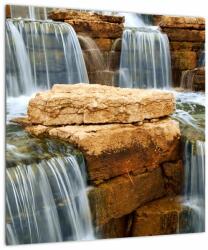Mivali Tablou cu cascade, dintr-o bucată 40x40 cm (V021169V4040)