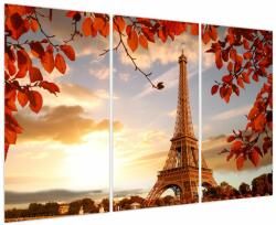 Mivali Tablou - Paris, din trei bucăți 120x80 cm (V023858V120803PCS)