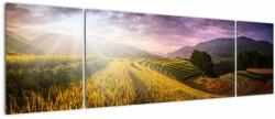 Mivali Tablou peisajului, din trei bucăți 170x50 cm (V022051V17050)