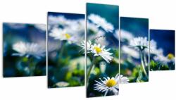 Mivali Tablou - Margarete (cu ceas), din cinci bucăți 150x80 cm cu ceas (V023325V15080C)