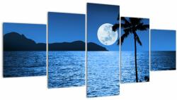 Mivali Tablou - Luna deasupra nivelului mării, din cinci bucăți 150x80 cm (V021923V150805PCS)
