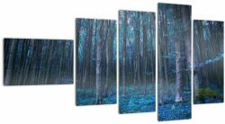 Mivali Tablou - Pădurea magică, din cinci bucăți 110x60 cm (V023129V11060)