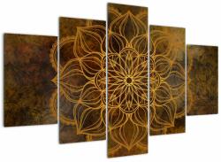 Mivali Tablou - Mandala bucuriei, din cinci bucăți 150x105 cm (V022966V150105)