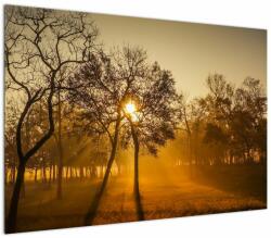 Mivali Tablou cu răsăsrit de soare, dintr-o bucată 100x70 cm (V020257V10070)