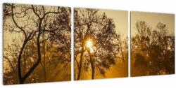 Mivali Tablou cu răsăsrit de soare, din trei bucăți 90x30 cm (V020257V9030)