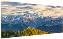 Mivali Tablou - panorama montană, dintr-o bucată 120x50 cm (V020845V12050)