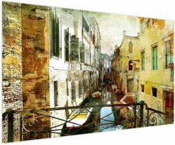 Mivali Tablou - Strada din Veneția, dintr-o bucată 150x100 cm (V023244V150100)
