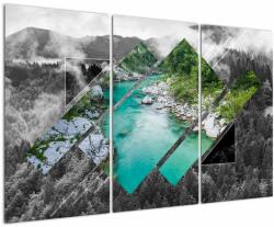 Mivali Tablou - Natura sălbatică, din trei bucăți 120x80 cm (V023144V120803PCS)