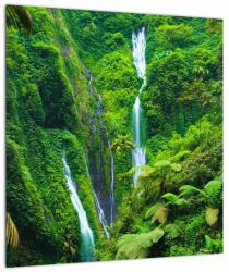 Mivali Tablou - Cascada Madakaripura, Java de Est, Indonezia, dintr-o bucată 40x40 cm (V023400V4040)