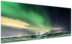 Mivali Tablou cu Aurora Borealis, dintr-o bucată 250x125 cm (V021133V250125)