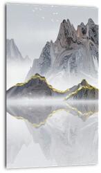 Mivali Tablou - Munții în ceață, dintr-o bucată 20x30 cm (V022899V2030)