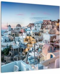 Mivali Tablou - Amurg în Santorini, dintr-o bucată 50x50 cm (V021616V5050)
