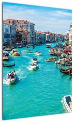 Mivali Tablou - Canalul Grande, Veneția, Italia, dintr-o bucată 50x70 cm (V023283V5070)