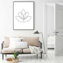 Mivali Poster - Lotus Flower, mărimea A4 (S040405SA4)