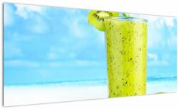 Mivali Tablou - smoothie kiwi, dintr-o bucată 100x40 cm (V020171V10040)