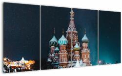 Mivali Tablou construcției din Rusia, din patru bucăți 160x80 cm (V021374V16080)