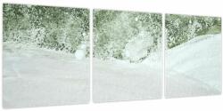 Mivali Abstract din pensule, din trei bucăți 90x30 cm (V023996V9030)