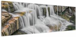 Mivali Tablou cu cascade, din trei bucăți 150x50 cm (V020328V15050)