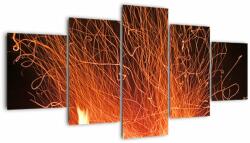 Mivali Tablou cu focul, din cinci bucăți 150x80 cm (V020437V150805PCS)