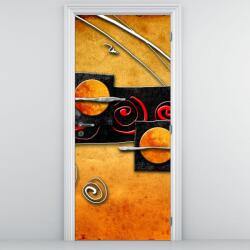 Mivali Fototapet pentru ușă - Planete abstract (D022067D95205)