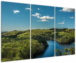 Mivali Tablou - Lac montan, din trei bucăți 120x80 cm (V022443V120803PCS)