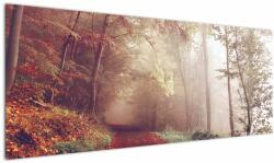 Mivali Tablou - Plimbarea de toamnă prin pădure, dintr-o bucată 145x58 cm (V021653V14558)